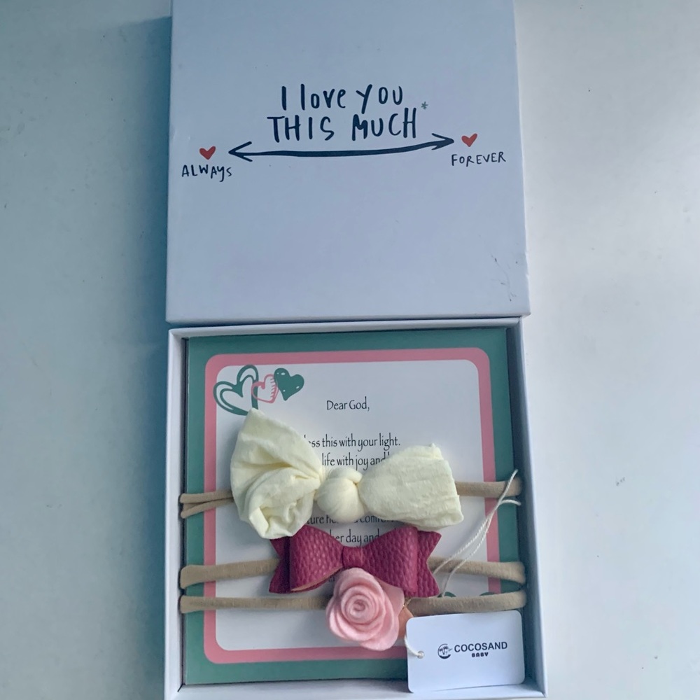 Cocosand Baby Girl Headbands New In Gift Box With Tag